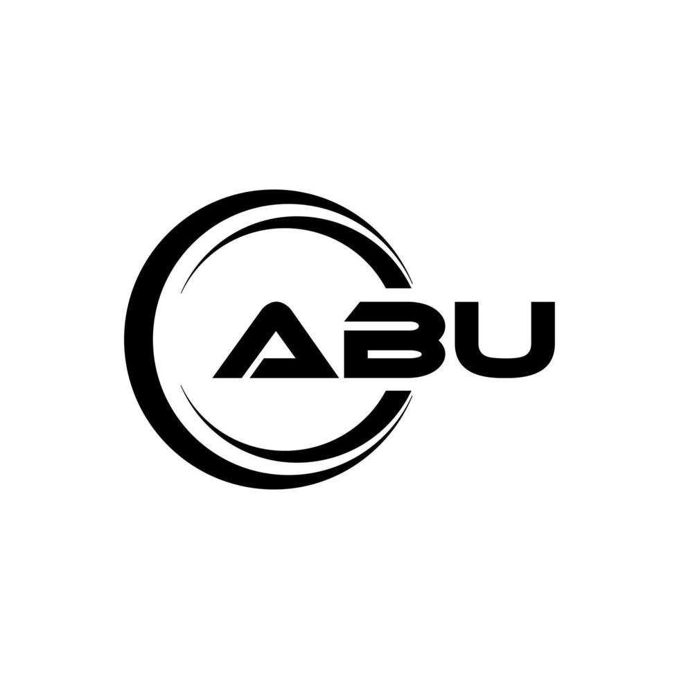 abu Brief Logo Design im Illustration. Vektor Logo, Kalligraphie Designs zum Logo, Poster, Einladung, usw.