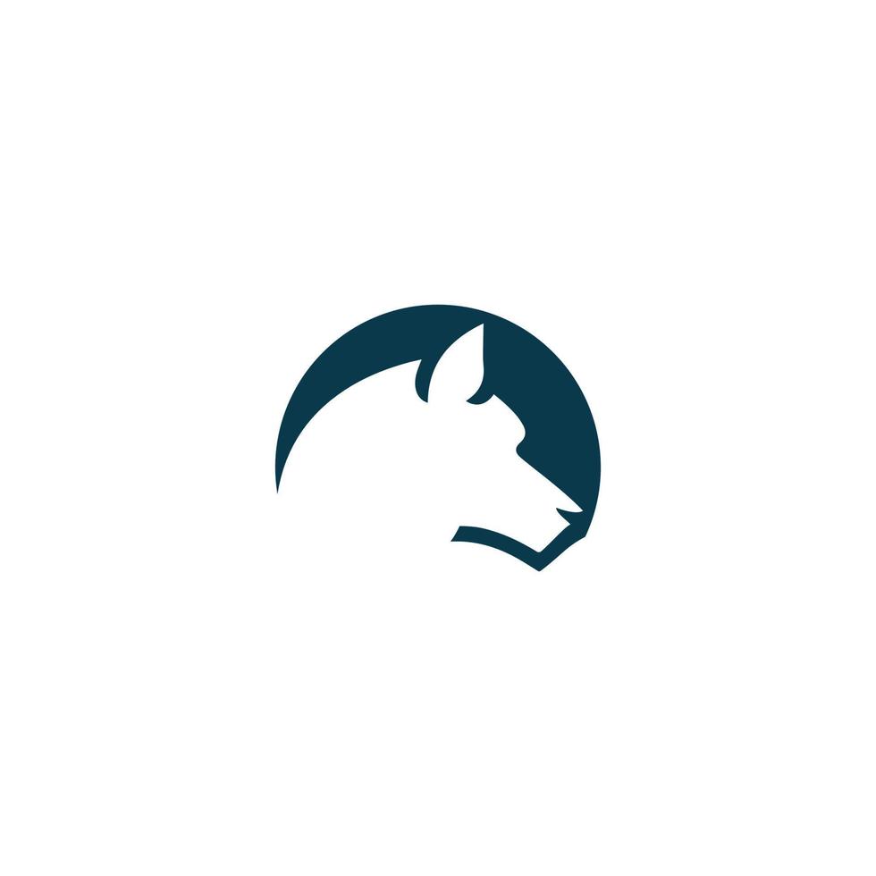 hund silhuett symbol djur- logotyp sällskapsdjur logotyp design, grafisk, minimalistisk.logotyp vektor