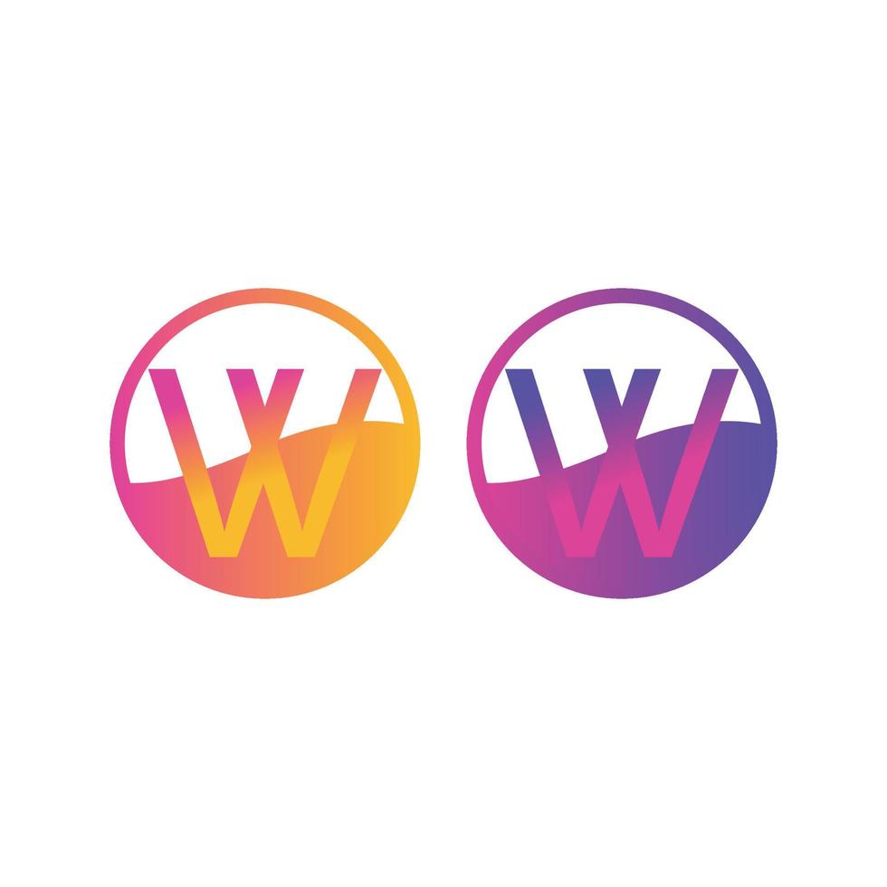 w Logo s1 Marke, Symbol, Design, Grafik, minimalistisch.logo vektor