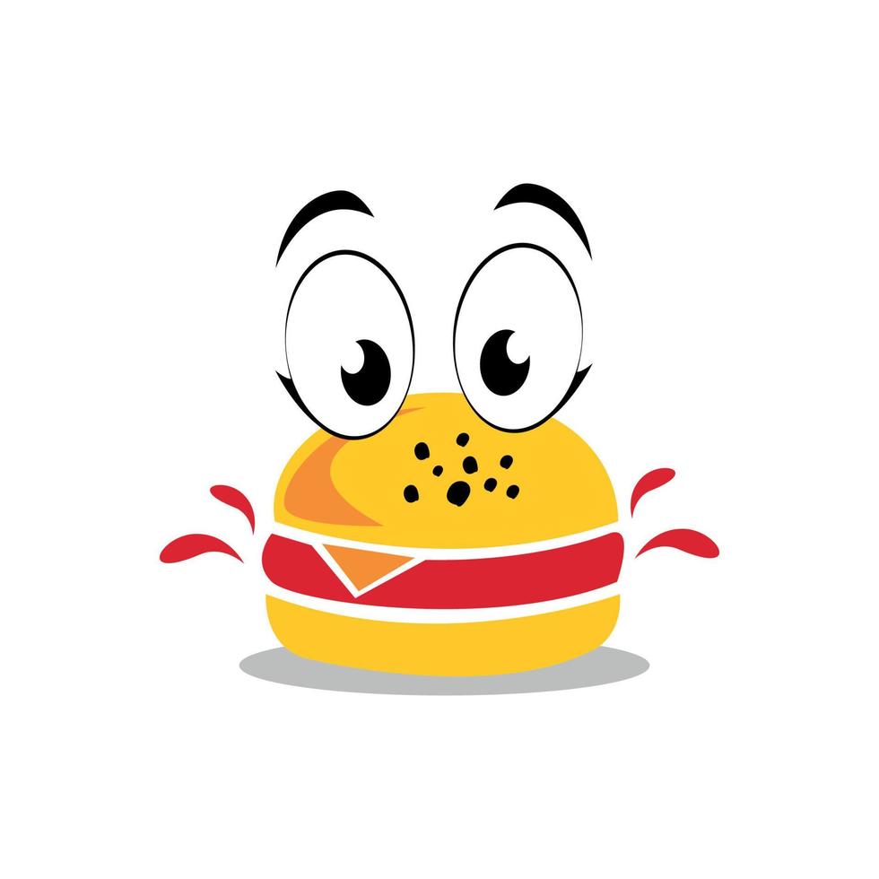 Burger Logo Marke, Symbol, Design, Grafik, minimalistisch.logo vektor