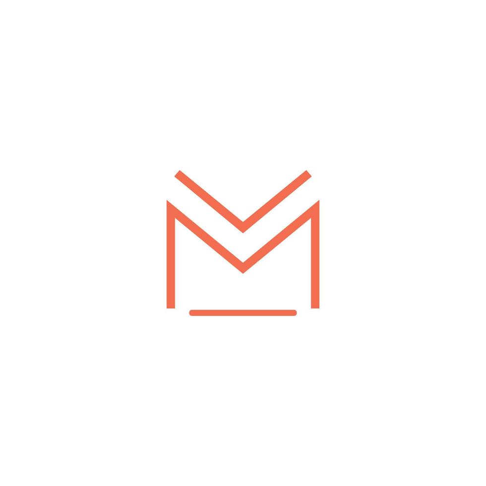 Mail Symbol Marke, Symbol, Design, Grafik, minimalistisch.logo vektor