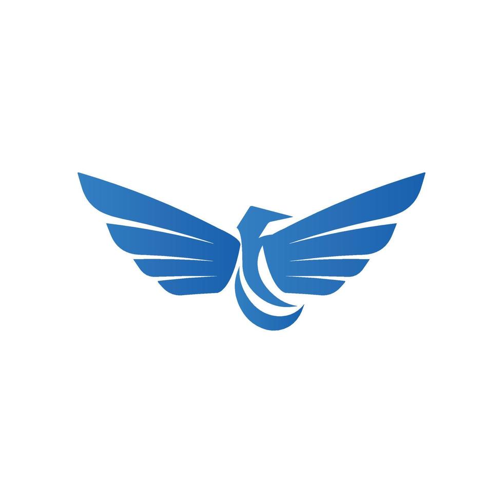 Vogel Logo fliegend Vogel Symbol fliegen Logo, Design, Grafik, minimalistisch.logo vektor