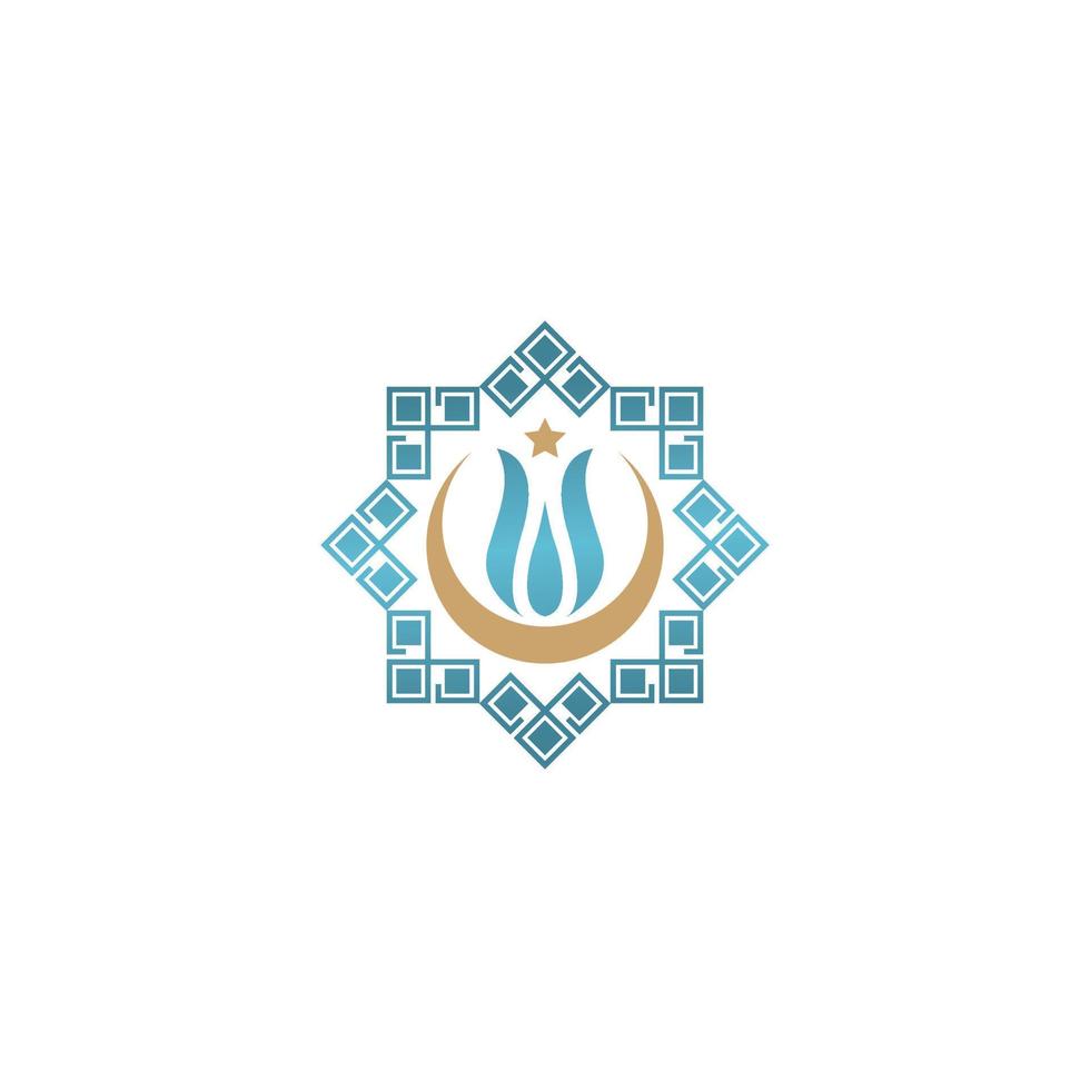 islam logotyp r3 varumärke, symbol, design, grafisk, minimalistisk.logotyp vektor