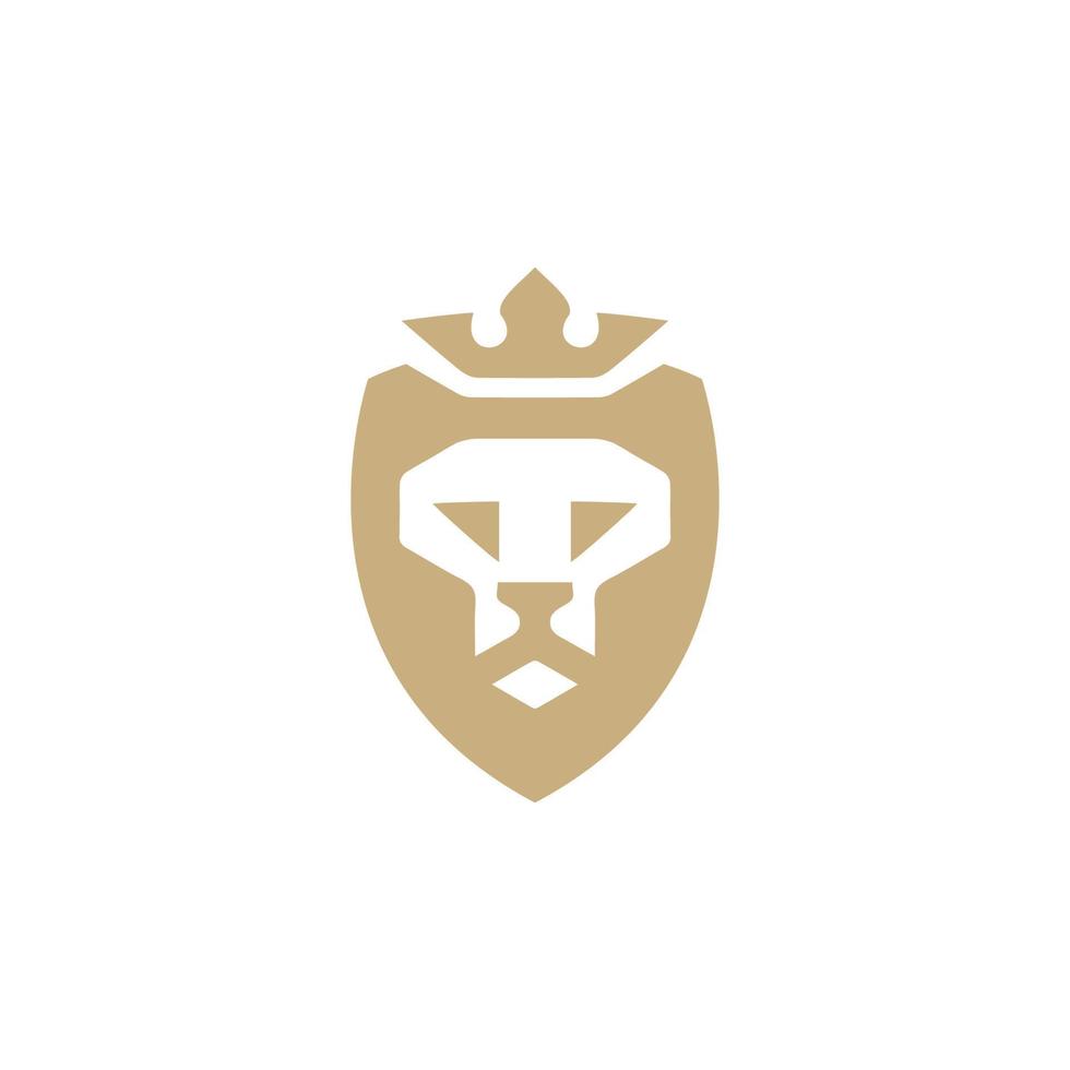 lejon kung logotyp varumärke, symbol, design, grafisk, minimalistisk.logotyp vektor