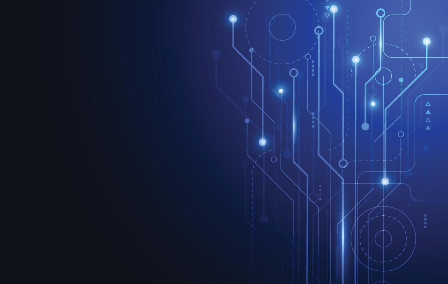 abstrakter Hintergrund mit Technologieplatinenbeschaffenheit. elektronische Motherboard-Illustration. Kommunikations- und Engineering-Konzept. Vektorillustration vektor