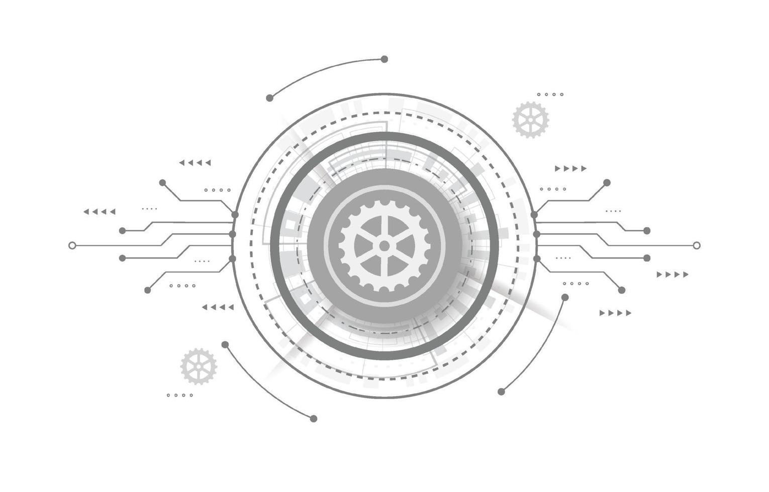 abstrakter 3d Designhintergrund mit Technologiepunkt- und Leitungsplatinenbeschaffenheit. modernes technisches, futuristisches, wissenschaftliches Kommunikationskonzept. Vektorillustration vektor