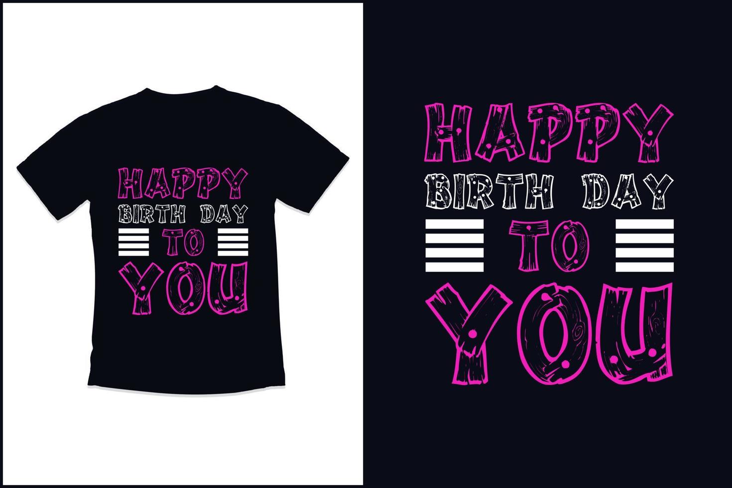 Geburtstag t Hemd Design mit modern Zitate Typografie t Hemd Design vektor