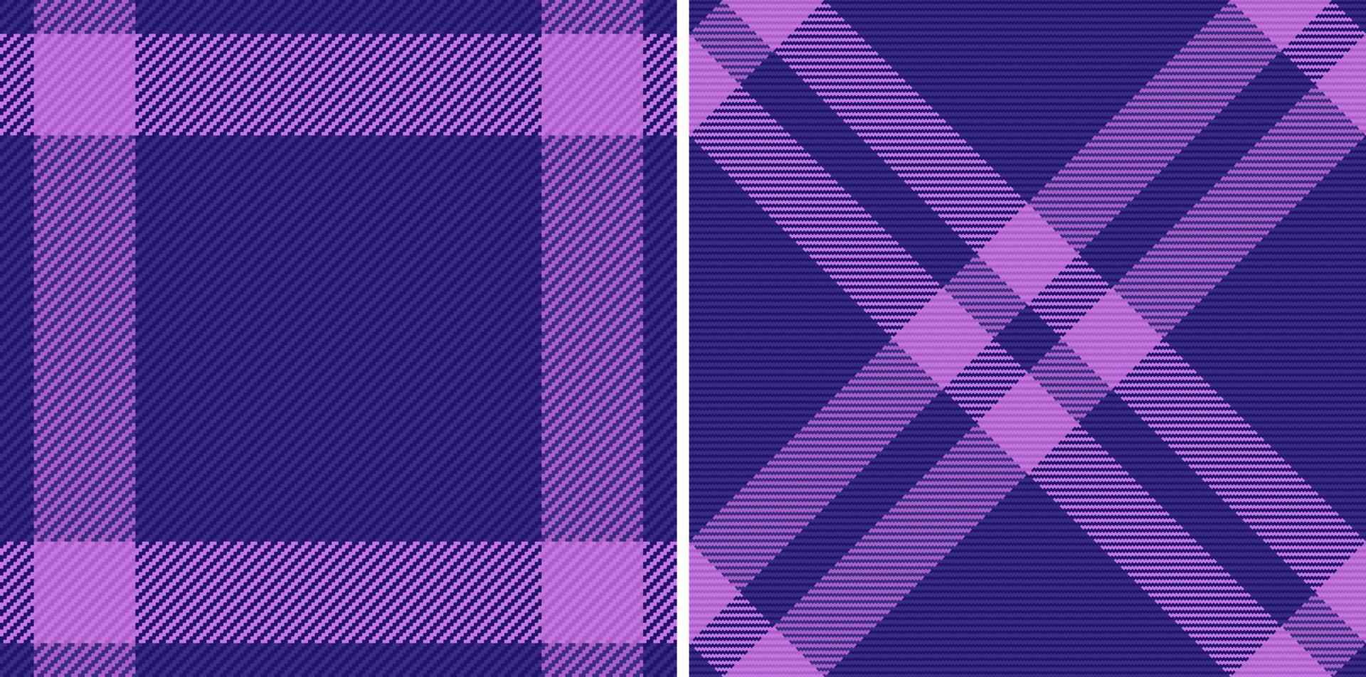 Plaid Tartan nahtlos. Vektor Textur Muster. prüfen Textil- Hintergrund Stoff.