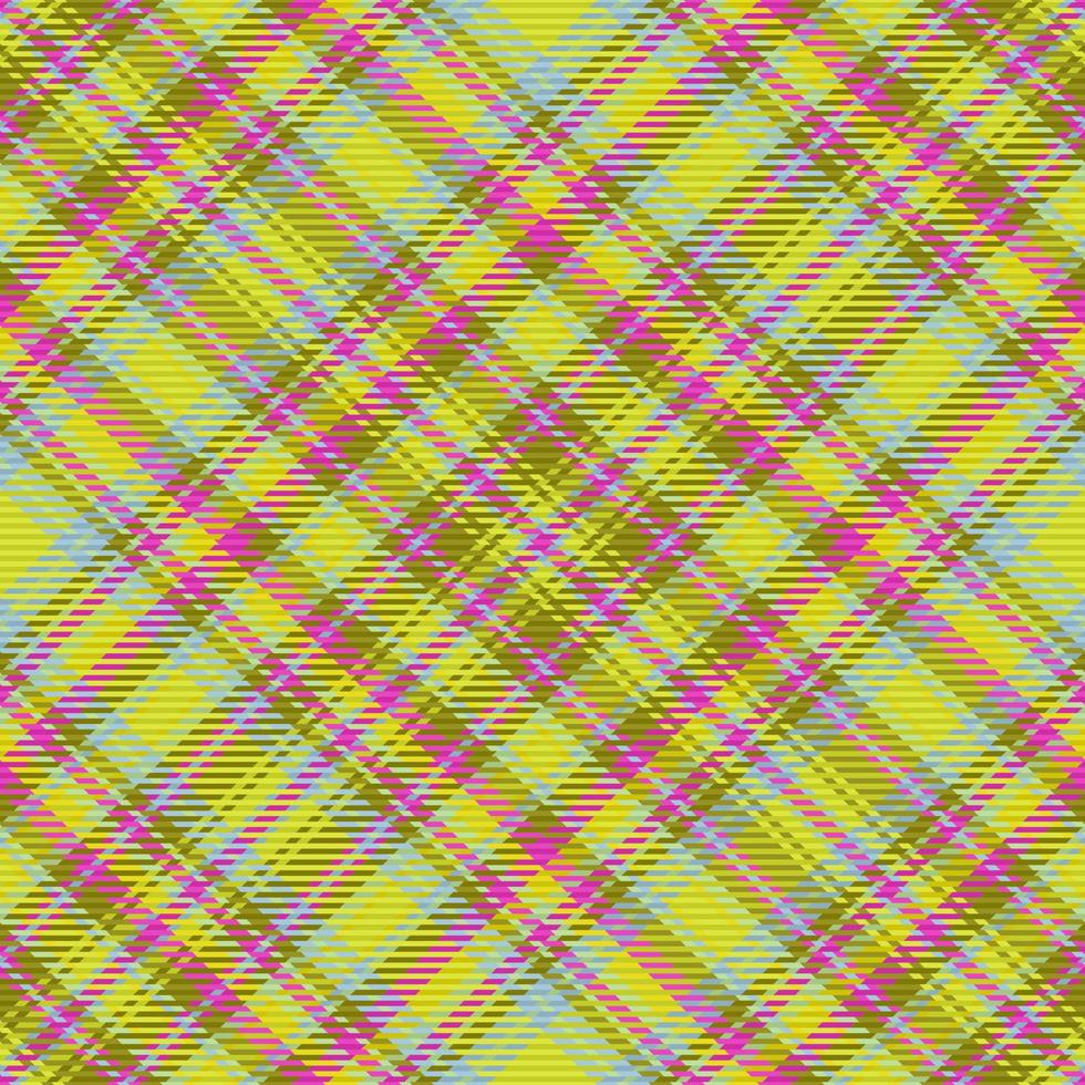 Textil- Plaid Stoff. Muster Hintergrund überprüfen. Tartan Textur Vektor nahtlos.