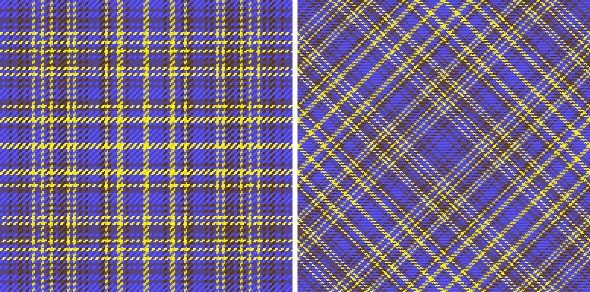 mönster pläd bakgrund. sömlös tyg textur. vektor kolla upp textil- tartan.