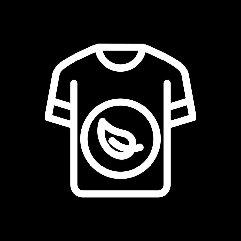 eco skjorta vektor ikon design