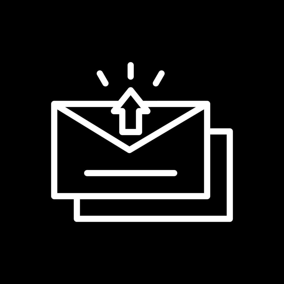 E-Mail sprengt Vektor-Icon-Design vektor