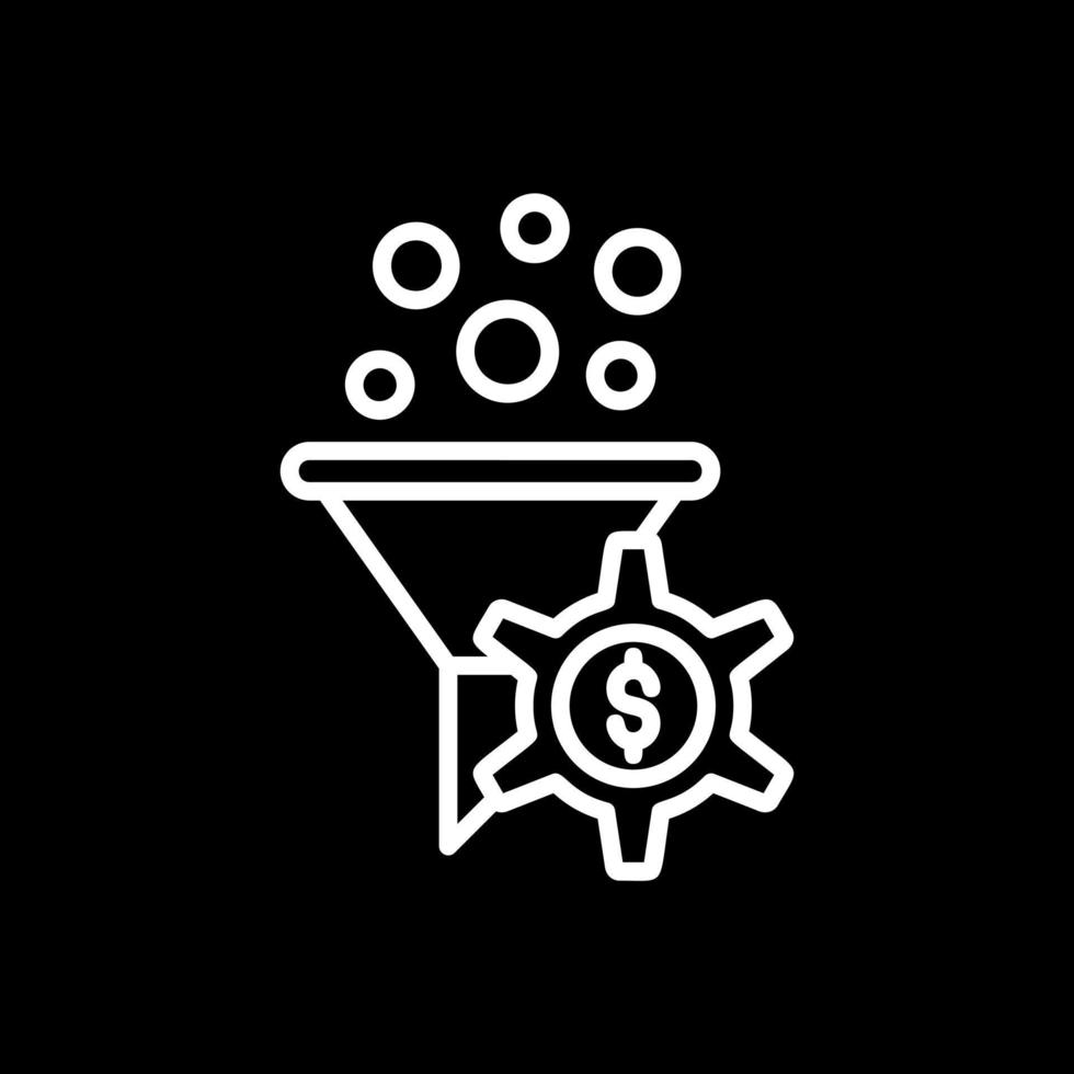 Konversionsraten-Optimierungsvektor-Icon-Design vektor