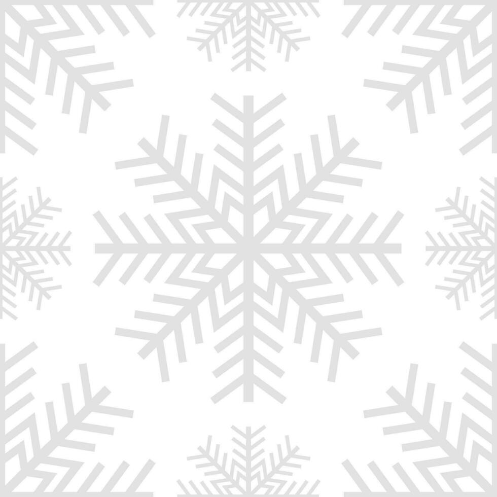 vinter- bakgrund. abstrakt snöflinga sömlös mönster. vektor
