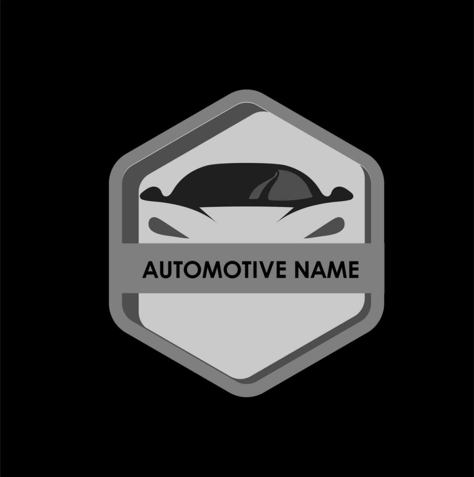 cool Automobil Logo Design Illustrator Vektor