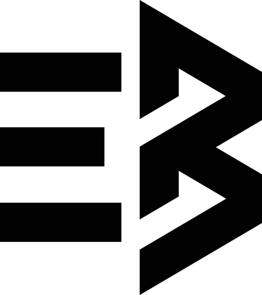 eb Logo und Symbol vektor