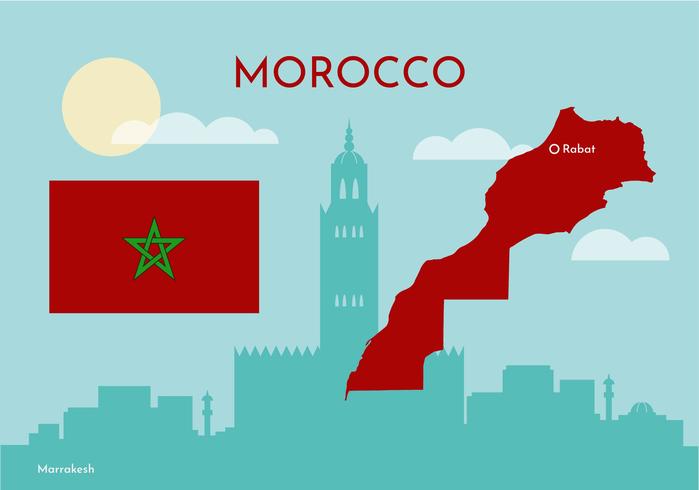 Marokko Vektor