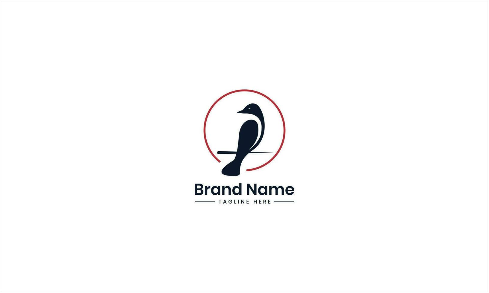 fågel logotyp design med cirkel, fågel ikon, fågel logotyp för perfekt e-handel, försäljning, Lagra, affär, rabatt, eller webb vektor