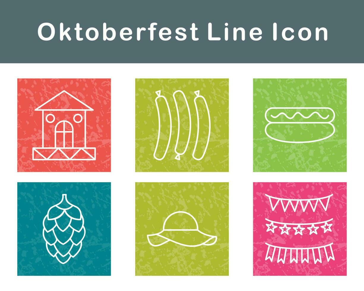 Oktoberfest Vektor Symbol einstellen