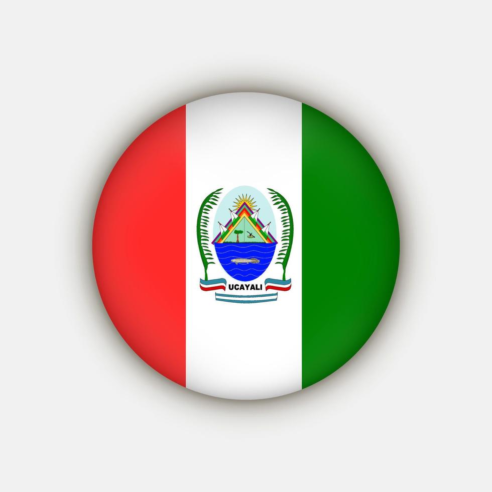 huancavelica von ucayali. Peru. Vektor-Illustration. vektor