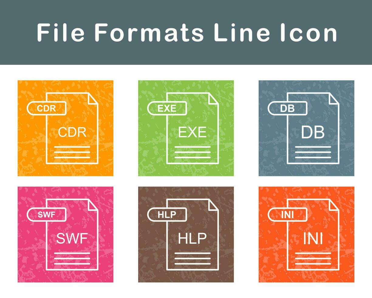 Datei Formate Vektor Symbol einstellen