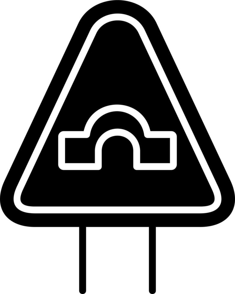Brücke Straße Vektor Symbol