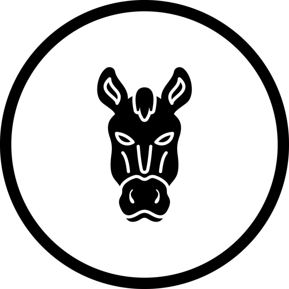 Pferd-Vektor-Symbol vektor