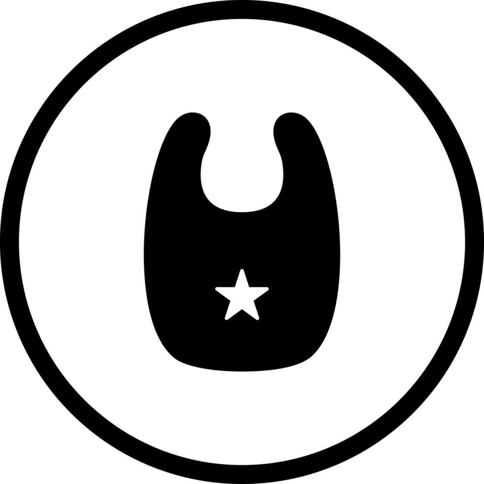 Lätzchen-Vektor-Symbol vektor