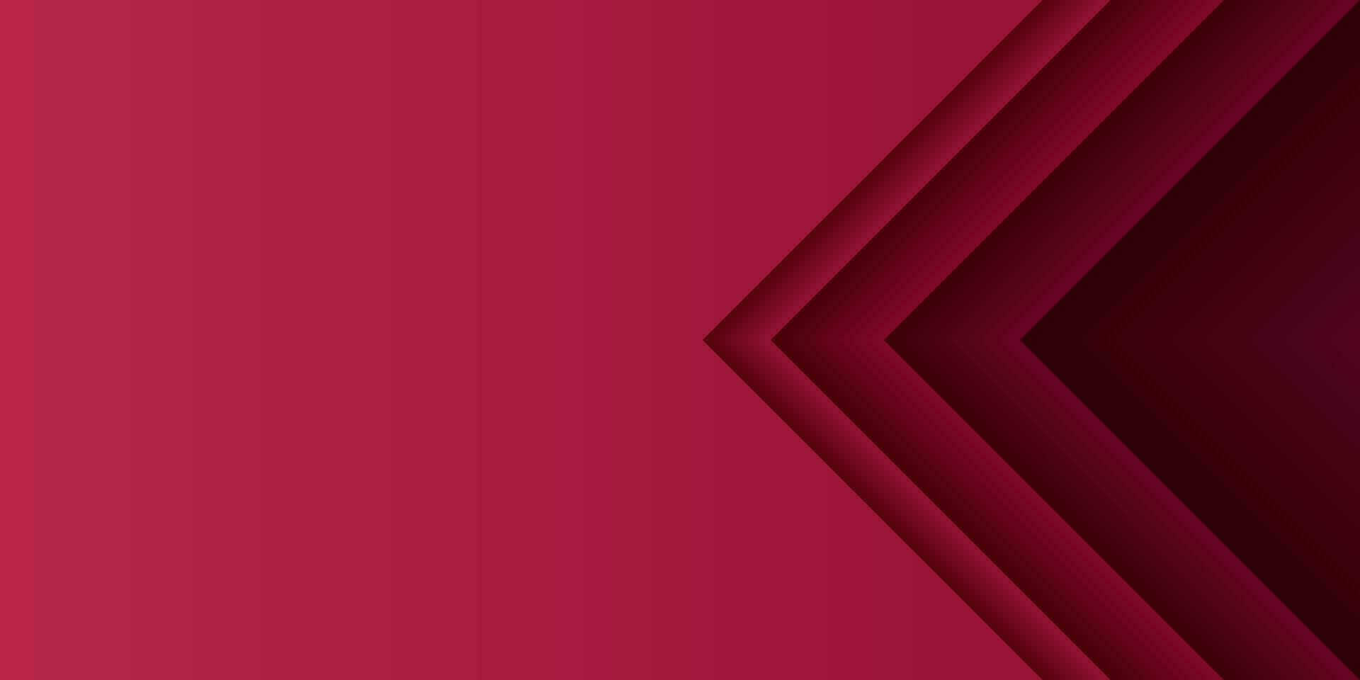 3d Gradient abstrakt Hintergrund. Papier Schnitt Dreieck Muster mit rot Lagen. Farbe viva Magenta. Design Element zum Karte, Abdeckung, Banner, Poster, Hintergrund, Mauer. Vektor Illustration.