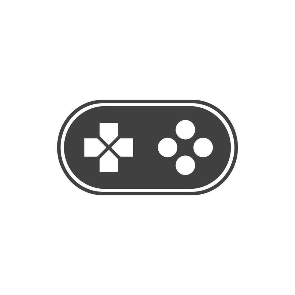 video spel kontrollant logotyp ikon vektor illustration