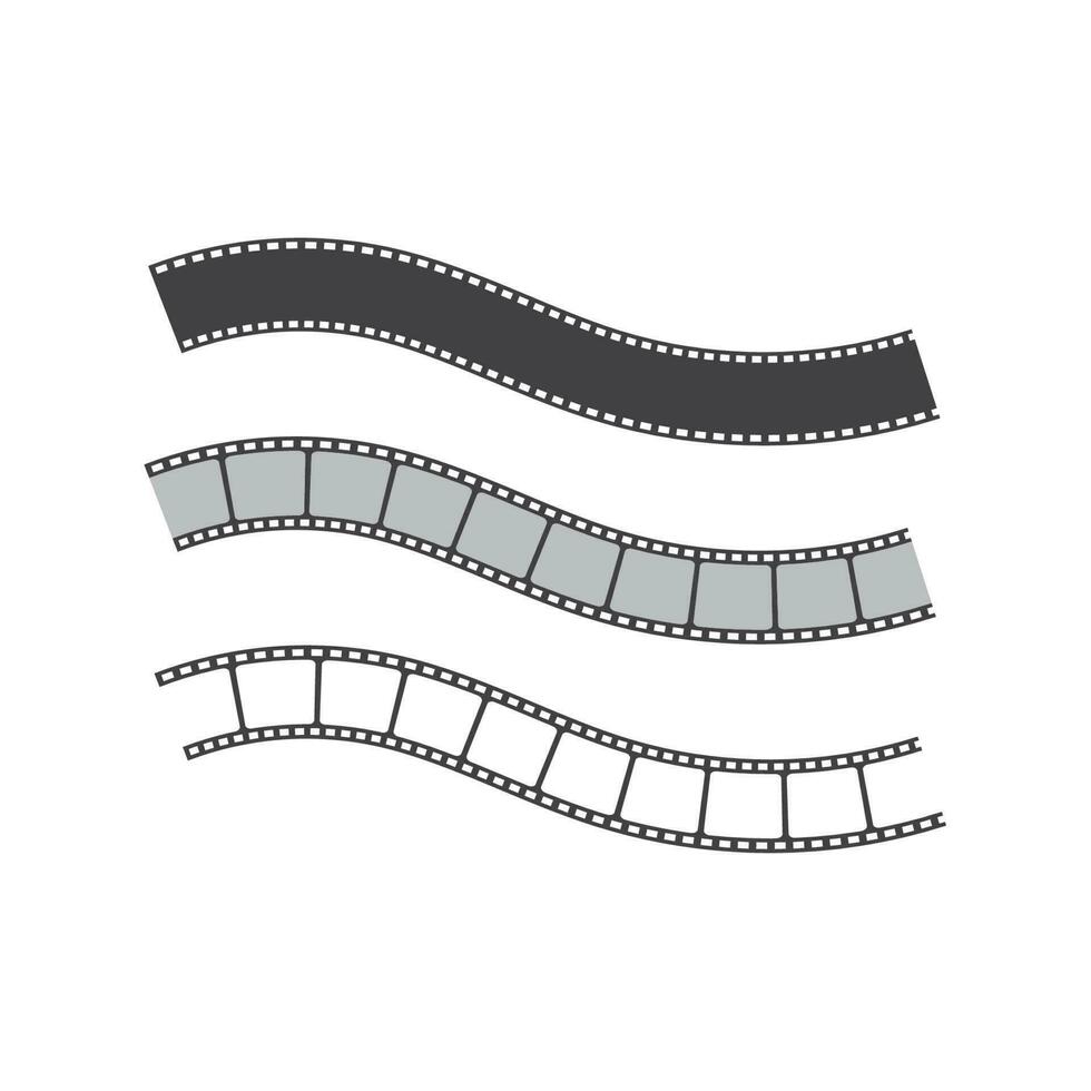 Filmstreifen-Vektor-Illustration-Design vektor