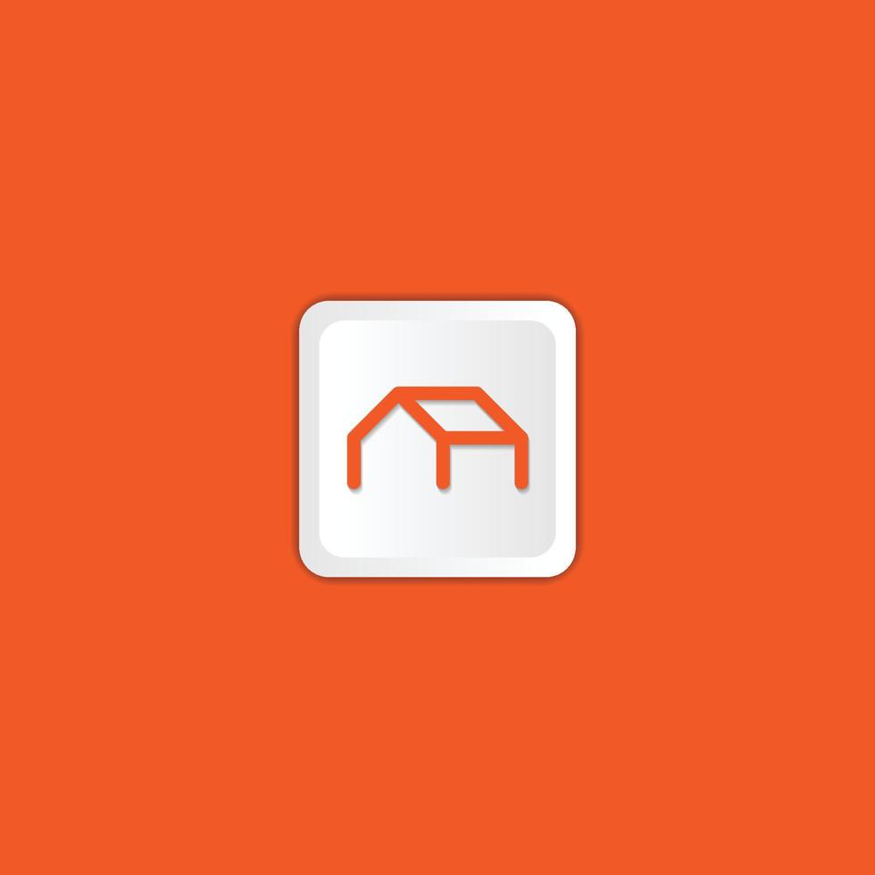 Home-Symbol-Logo vektor