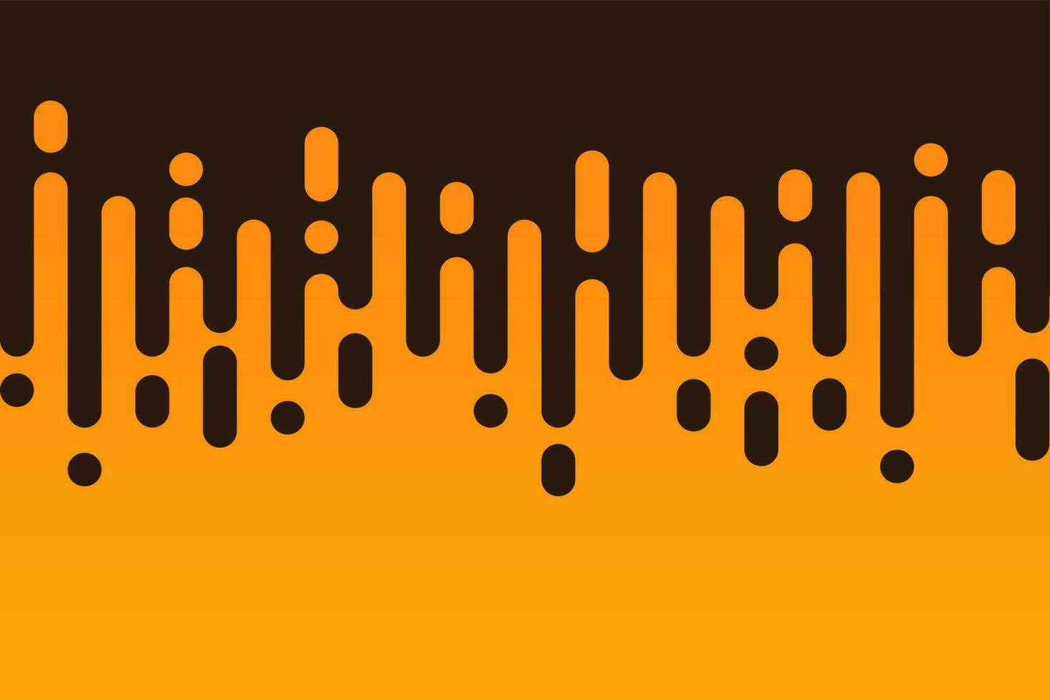 abstrakt Orange Illustration mit Gradient, Vertikale gerundet Streifen. vektor