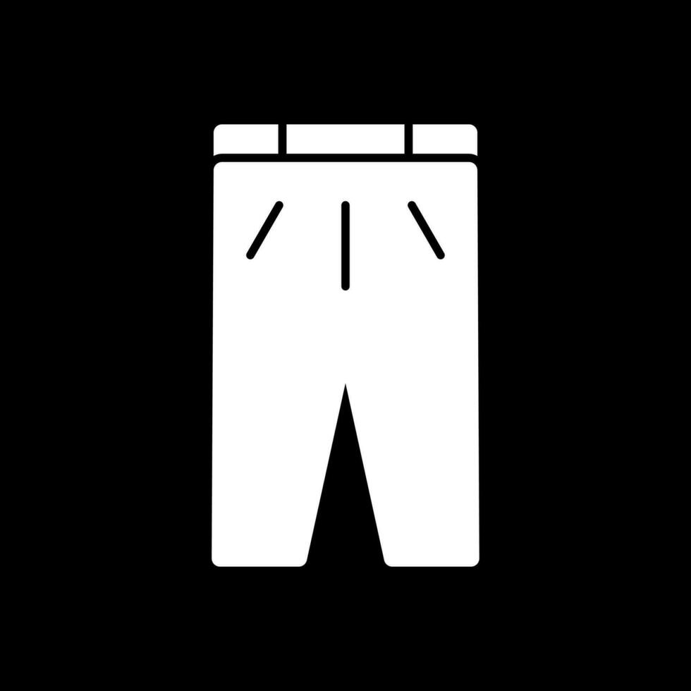 Hosen-Vektor-Icon-Design vektor