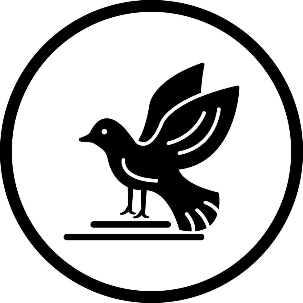 Vogel-Vektor-Symbol vektor