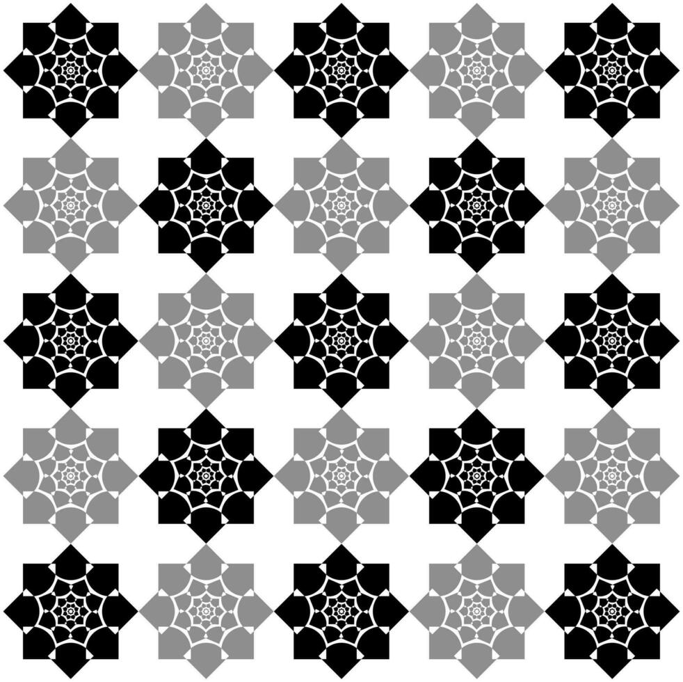 grau Farben Lotus Hintergrund Muster. Netz vektor