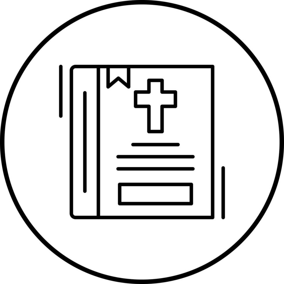 Bibel-Vektor-Symbol vektor