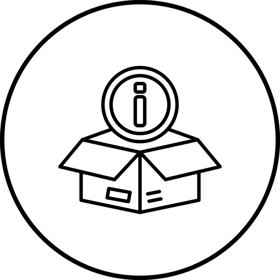 Box-Vektor-Symbol vektor