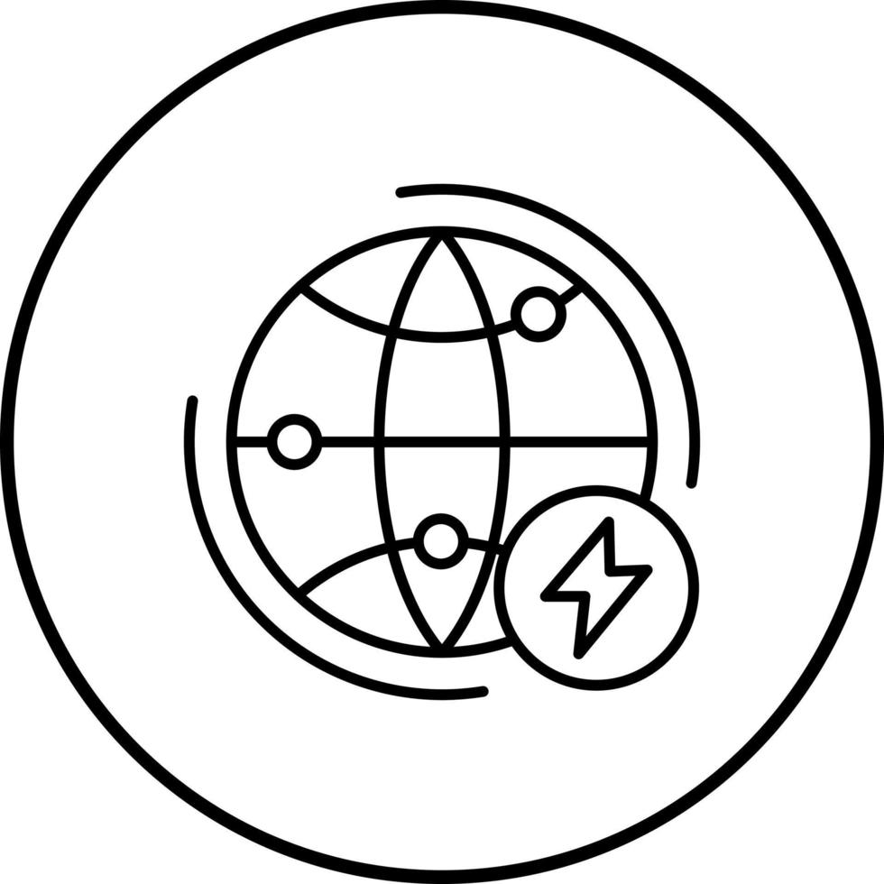Globus-Erde-Vektor-Symbol vektor