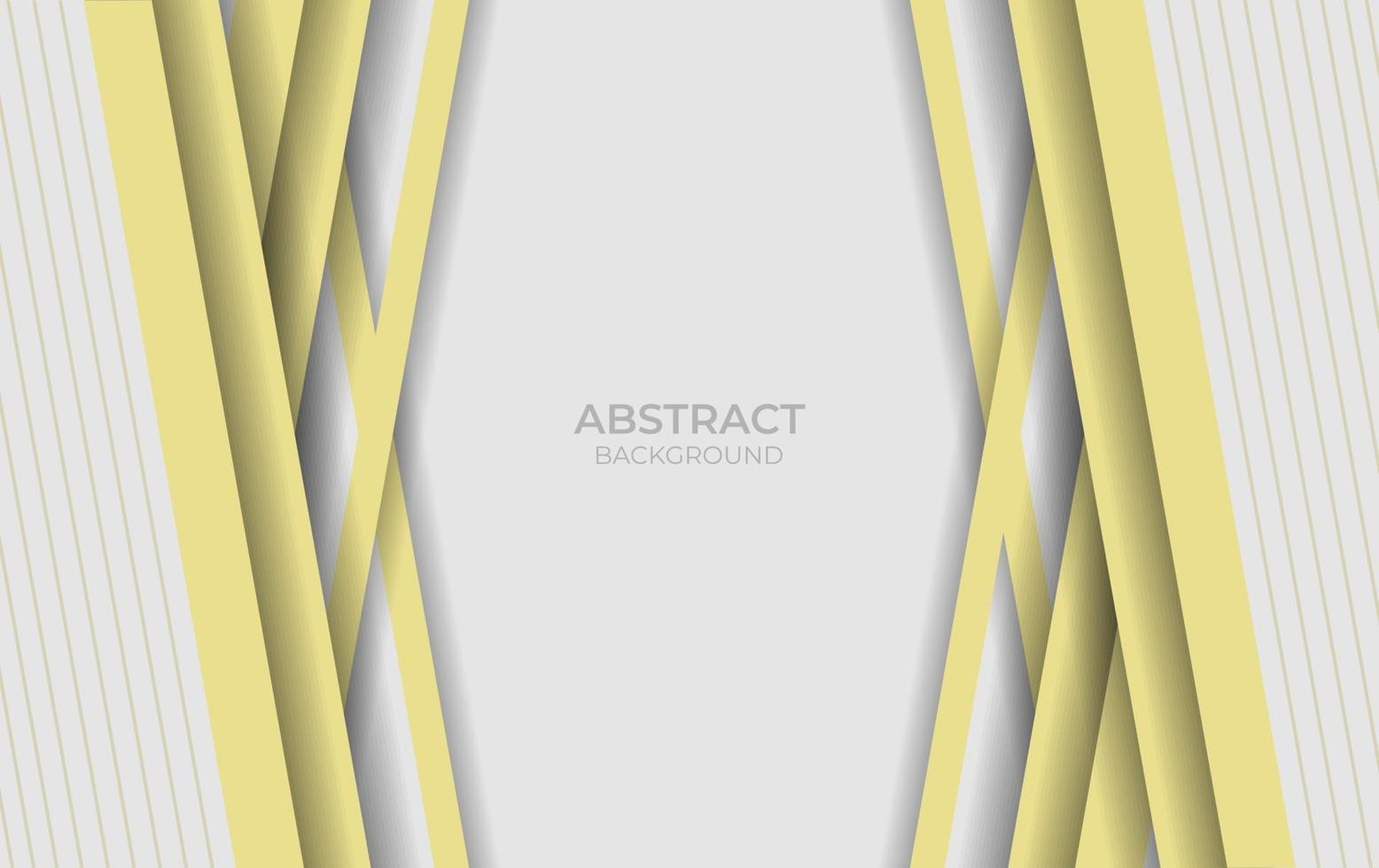 bakgrund vit och gul stil design vektor