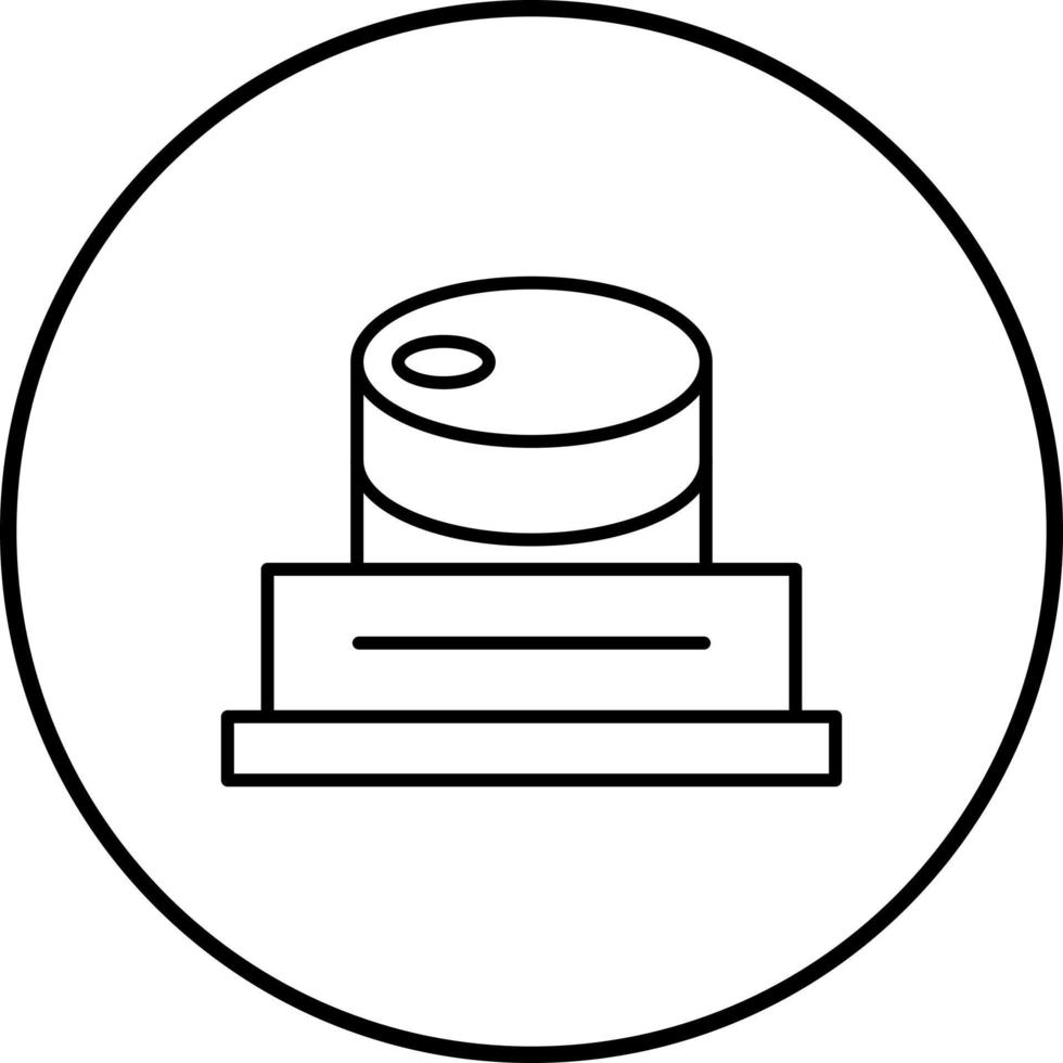 Barrel-Vektor-Symbol vektor