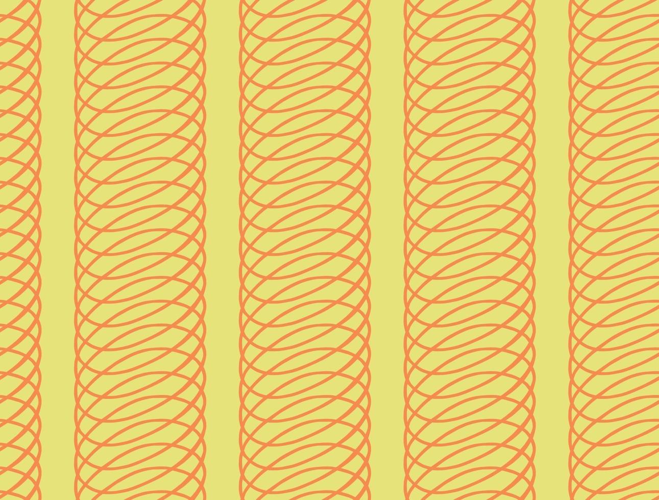 Vektor Textur Hintergrund, nahtloses Muster. handgezeichnete, gelbe, orange Farben.