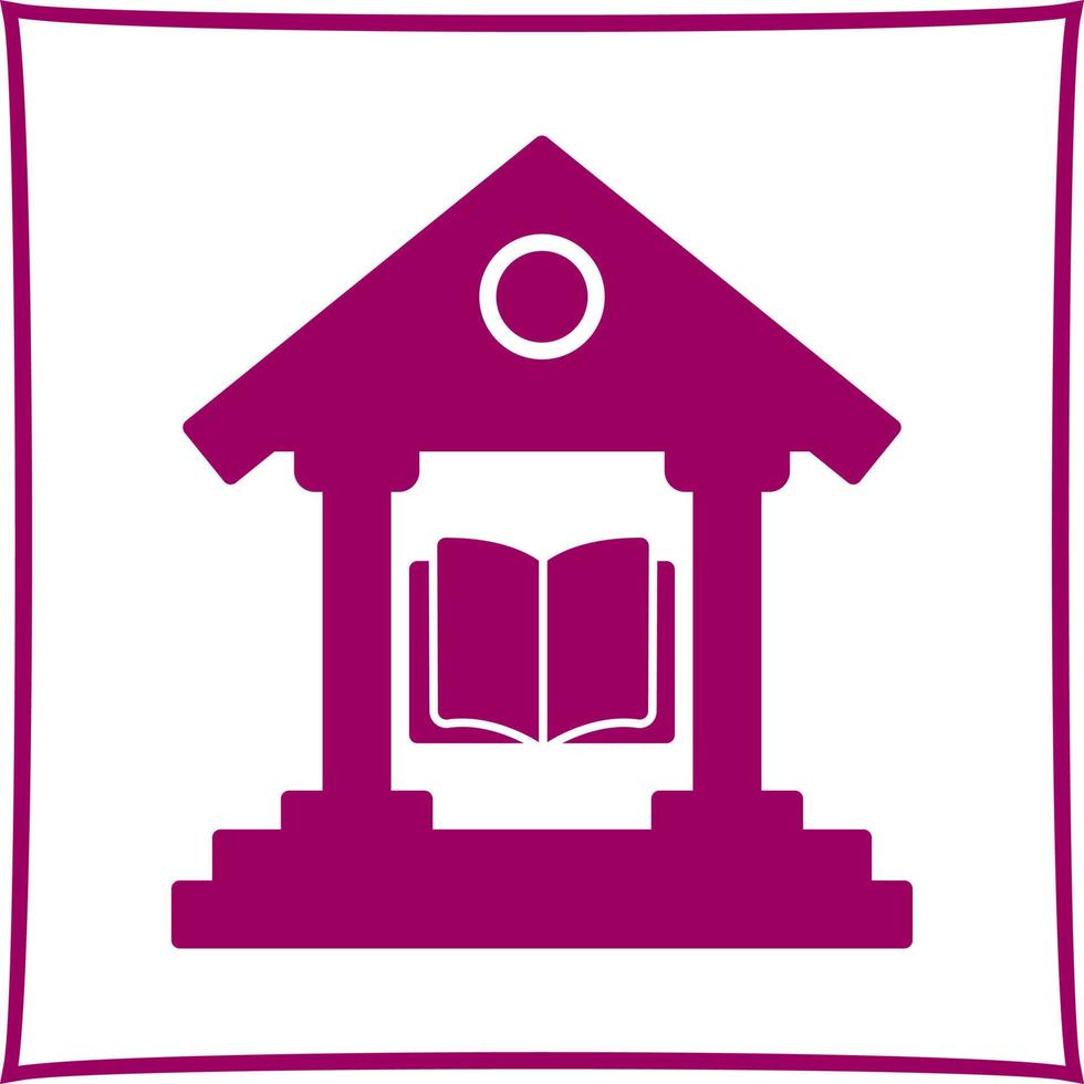 Bibliotheksvektorsymbol vektor