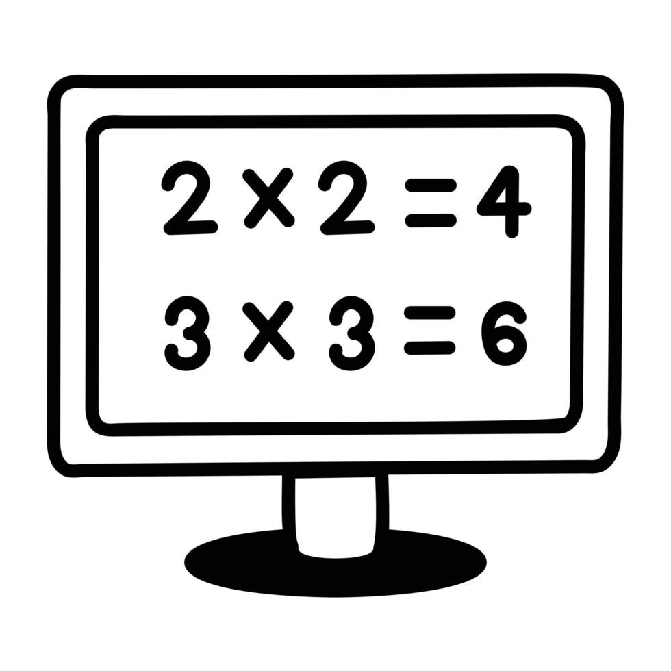 modisch online Mathe vektor