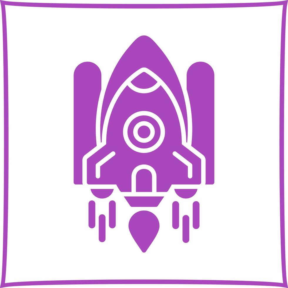 Space Shuttle-Vektor-Symbol vektor