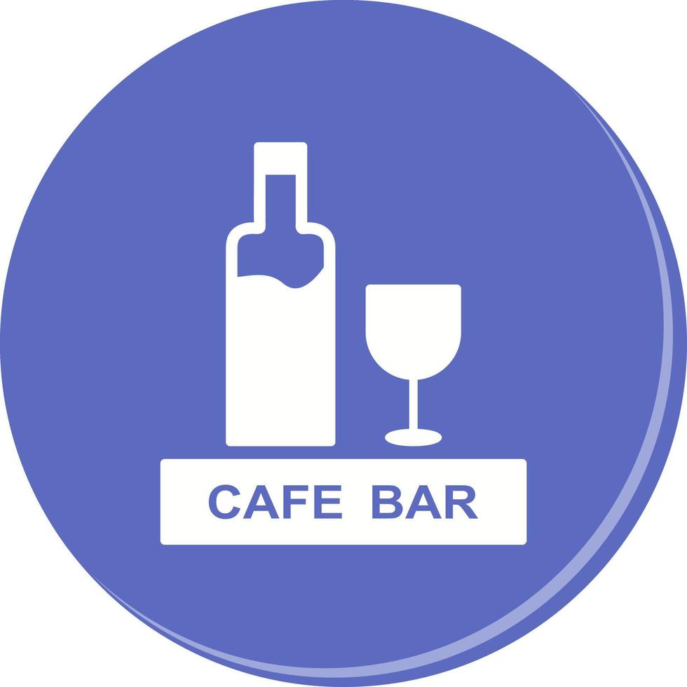 Einzigartiges Getränke-Café-Vektorsymbol vektor