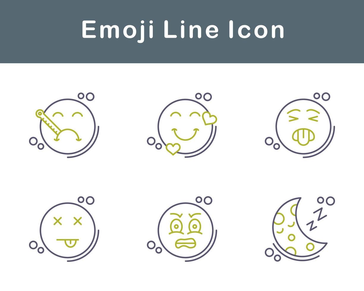 Emoji Vektor Symbol einstellen