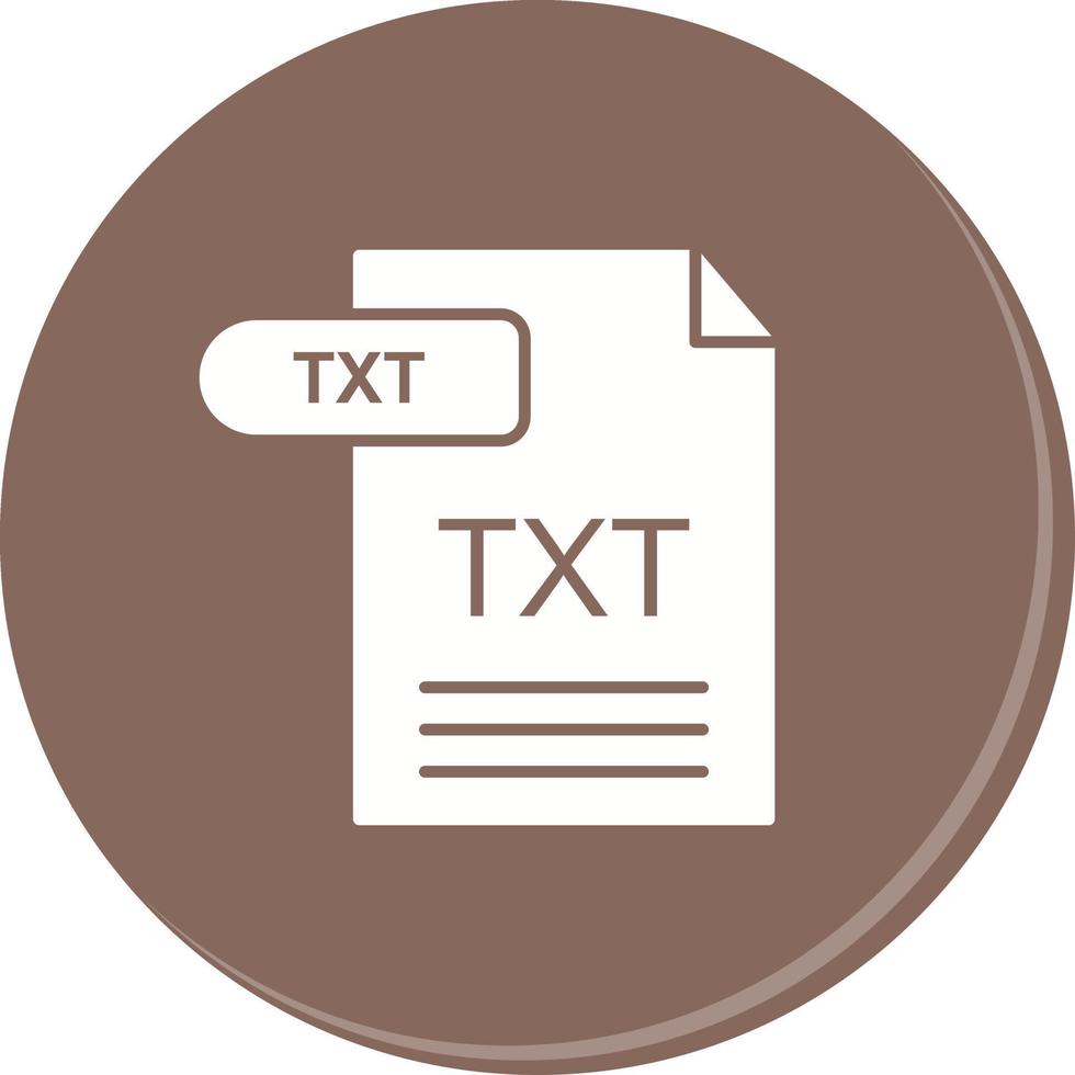 Text vektor ikon