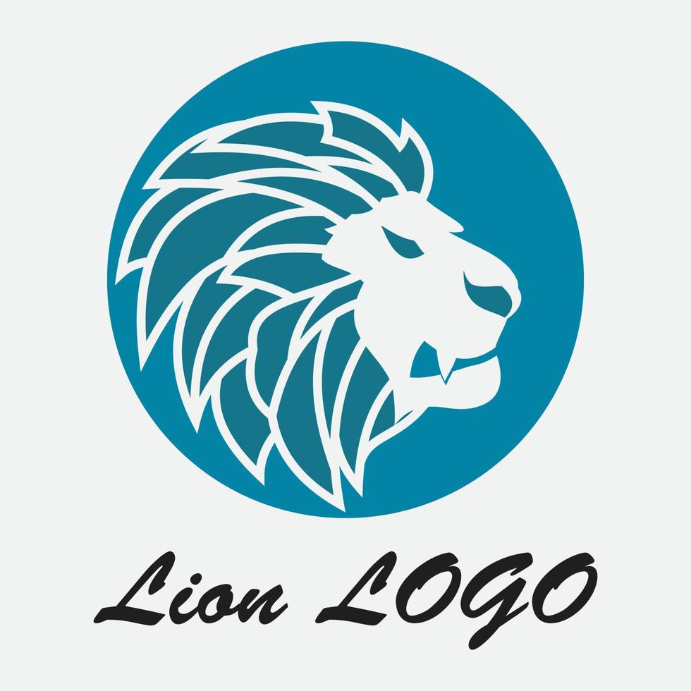 Löwe Logo Vorlage Vektor Icon