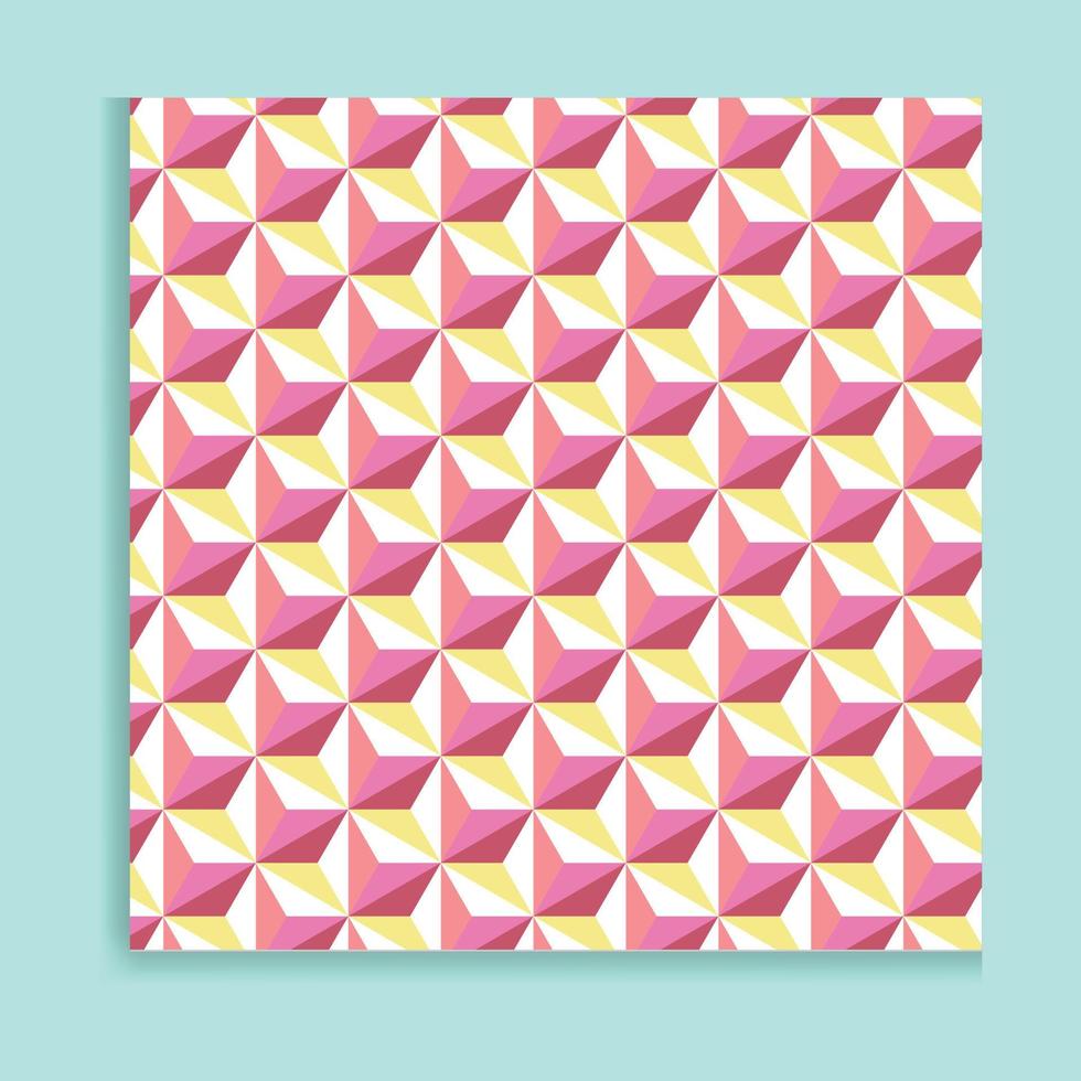nahtlos abstrakt geometrisch Ketten Muster. Vektor Illustration.